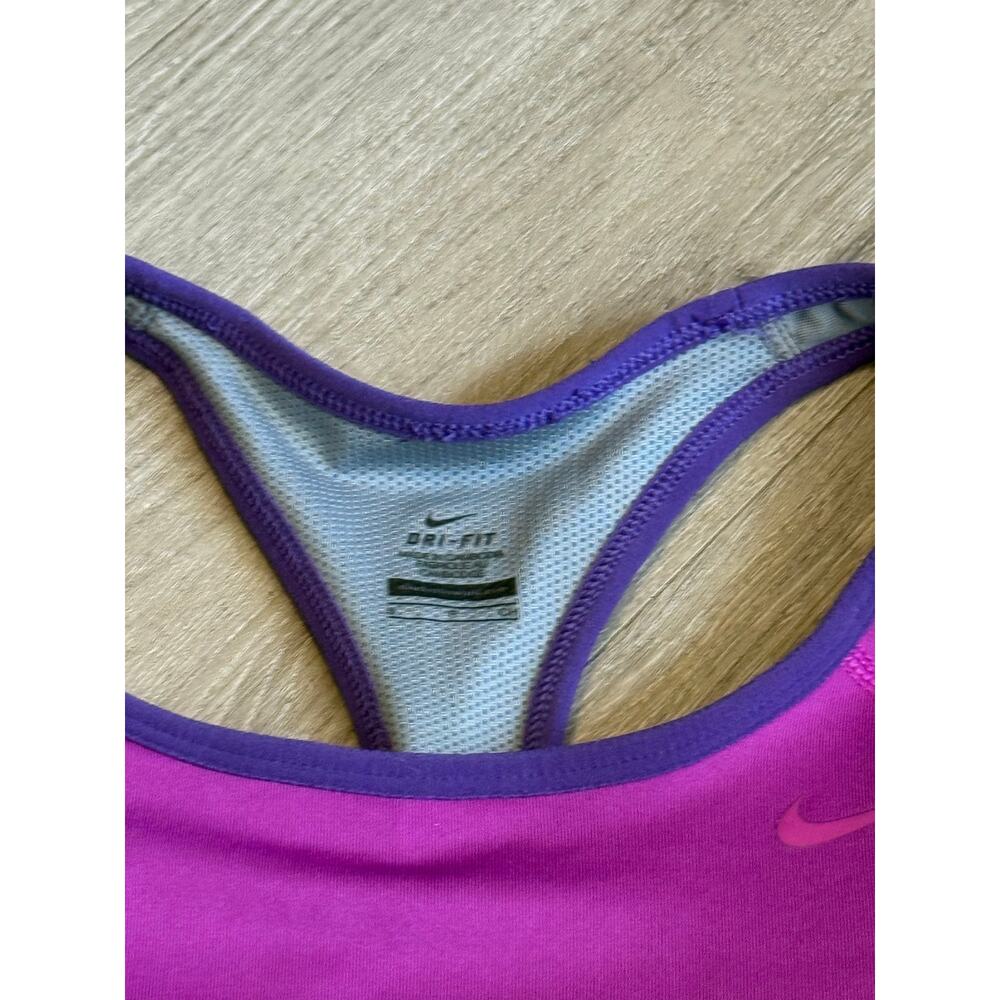 Nike Dri-Fit Magenta Purple Racerback Tank Small | Athletic - Picture 2 of 16